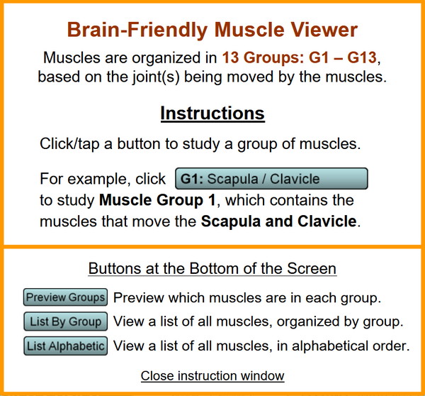 Home screen instructions